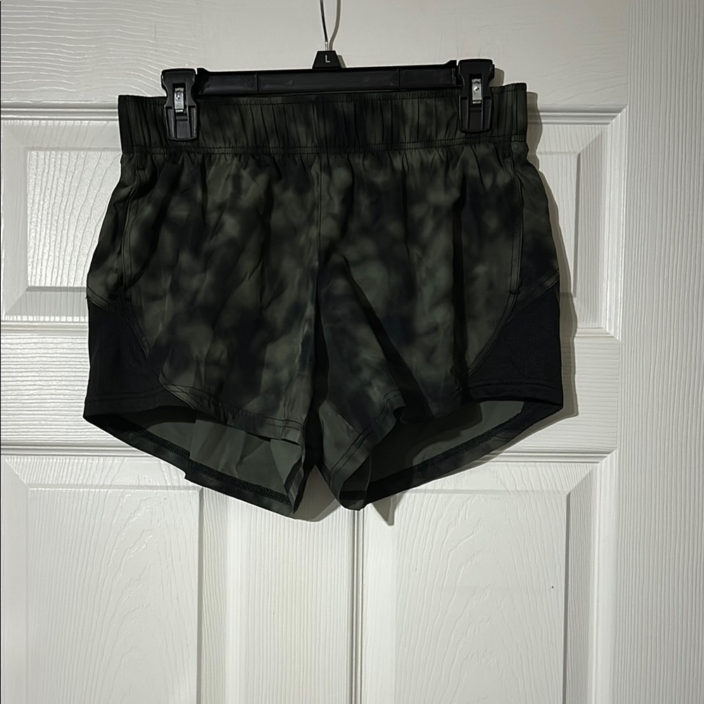 Women's Black and Green Athletic Works’ Shorts Size: XS (0-2)